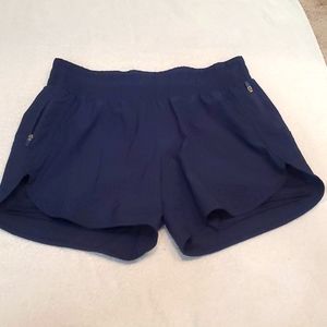 Navy blue running shorts small